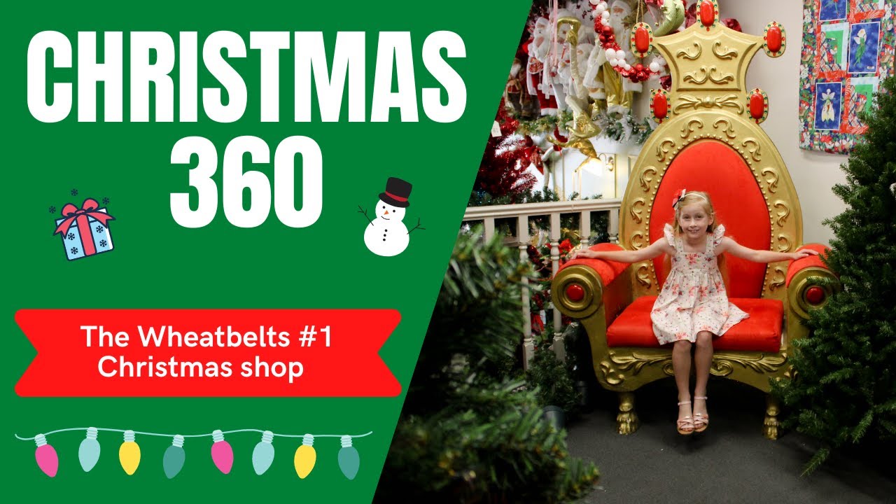 Wheatbelt Kids visit to the Christmas 360 shop in Toodyay