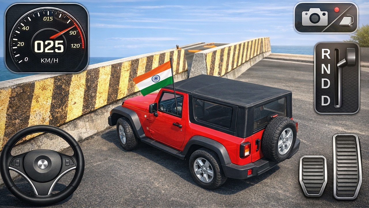 Indian Cars Simulator 3D Gameplay | Realistic Indian Car Driving | Android Car Simulator