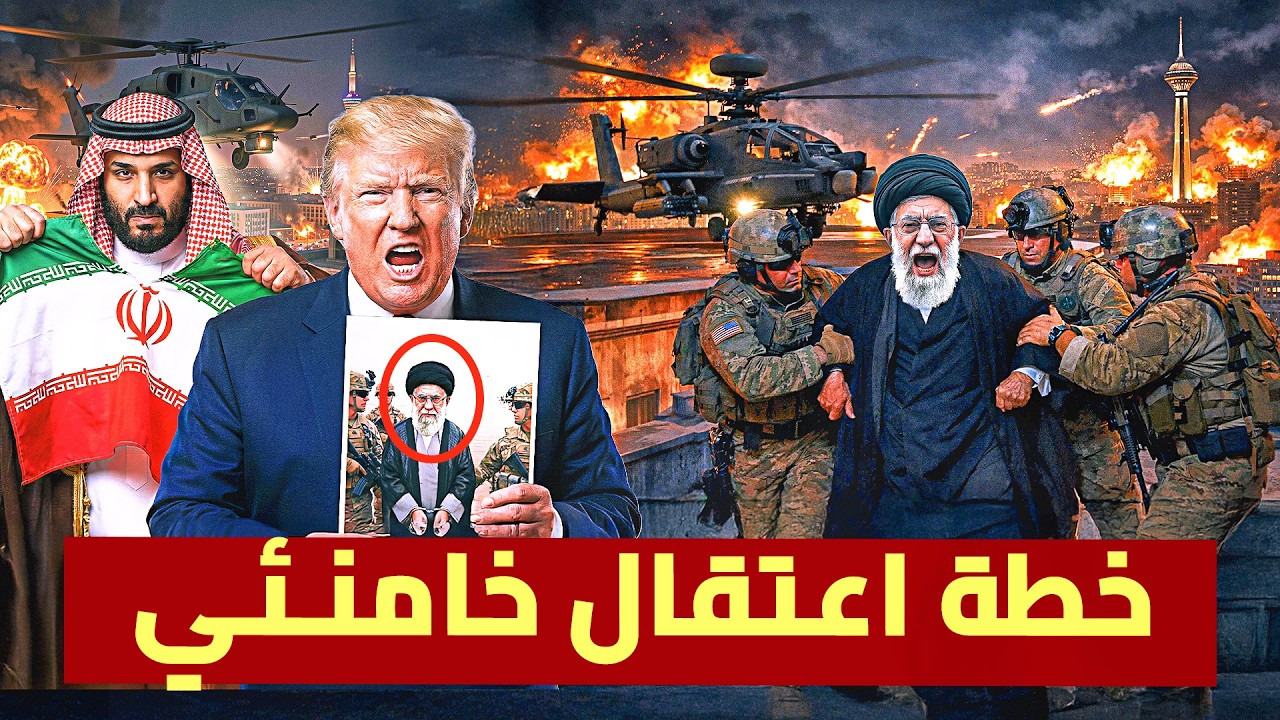 ترامب يبدأ خطة اعتقال خامنئي .. وتسريبات اسرائيليلة السعودية وافقت على ضرب إيران