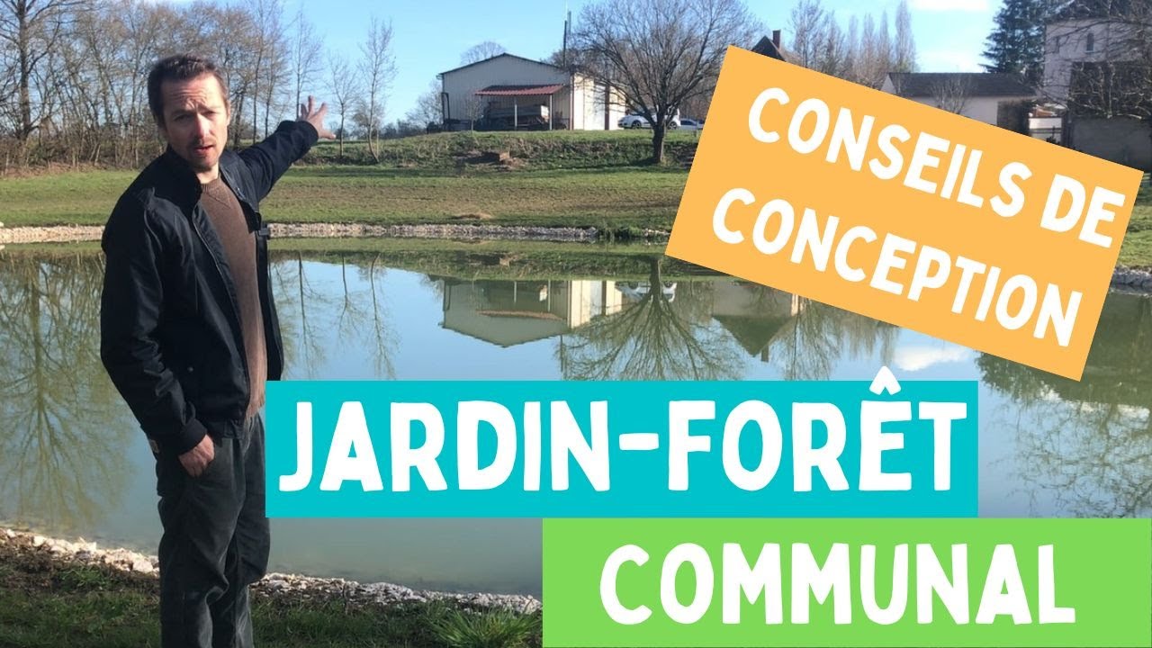 Création d'un jardin-forêt communal en Bresse
