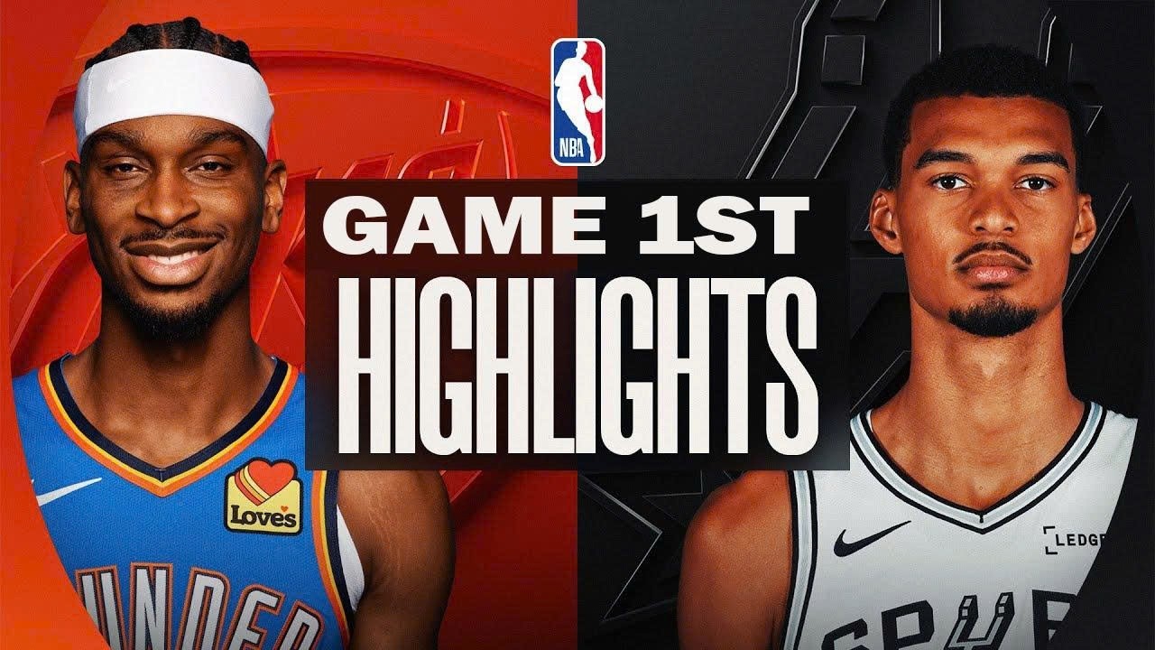 Oklahoma City Thunder Vs San Antonio Spurs Game 1ST Highlights - February 4,2026 | NBA
