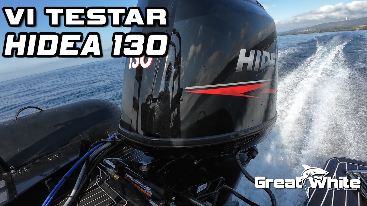 TEST & genomg&aring;ng: Hidea 130 EFI &ndash; r&auml;cker 130 hk till en 7m b&aring;t? #b&aring;tmotor #utombordare
