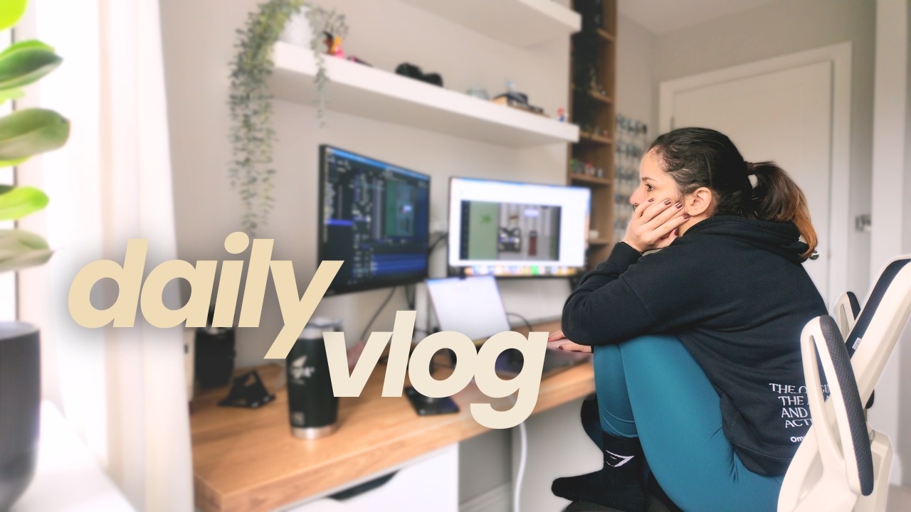 vlog na inglaterra: estudos, academia, cozinhando & edição de vídeos