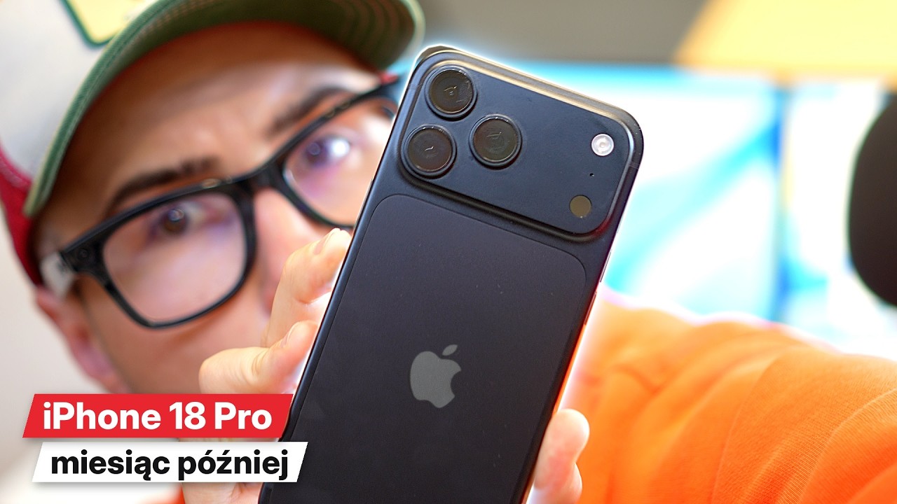iPhone 18 Pro Max po miesiącu &ndash; świetny telefon, WYBRAKOWANY system❗️| Recenzja po miesiącu