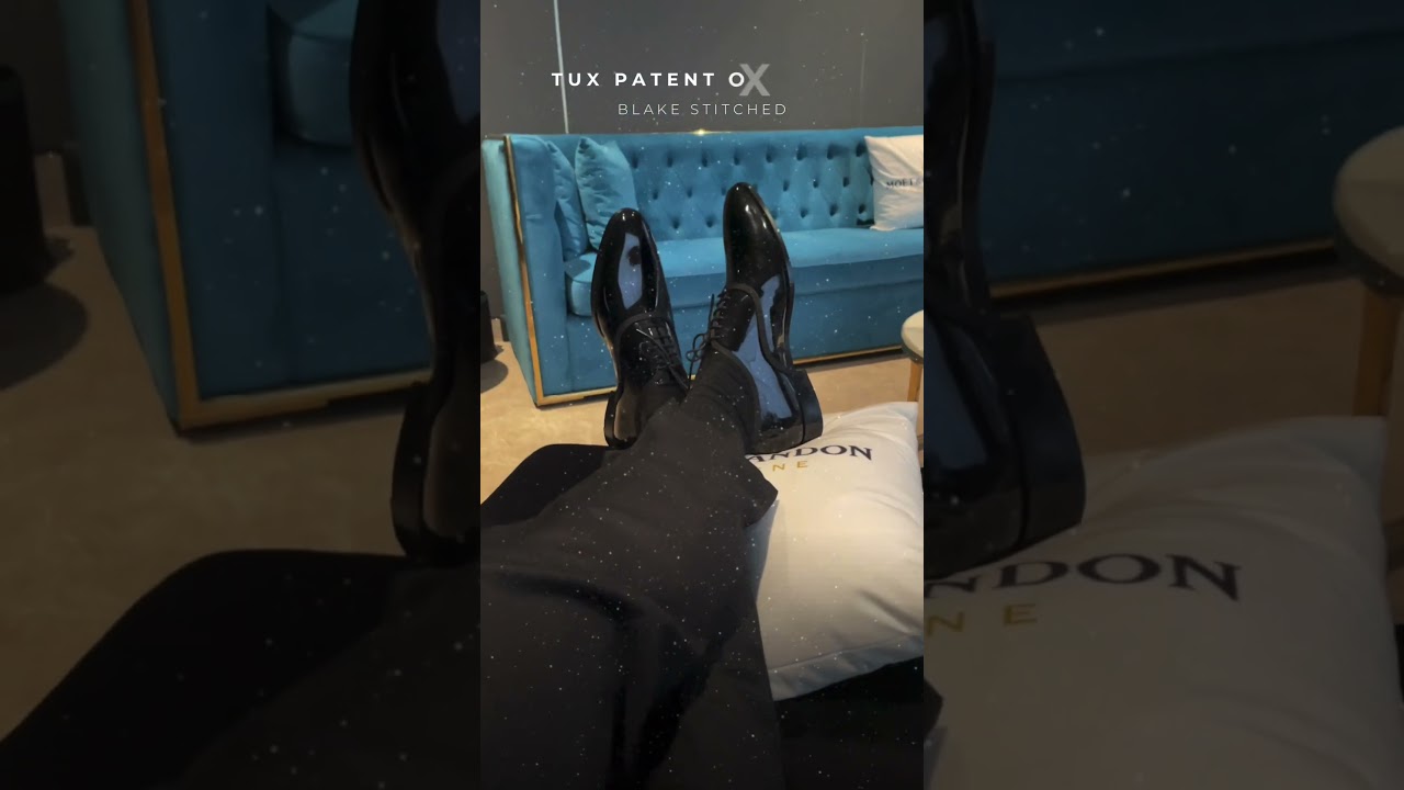 Tux Patent Oxfords