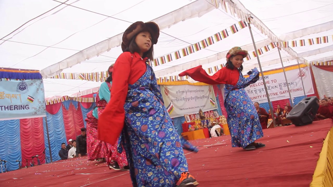 Gangkar Shelki Shokpa dance/Sorig students/tsering Gyurmey
