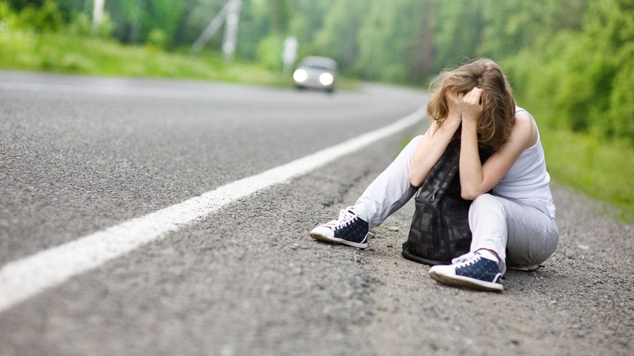 Town Exiles Battered Woman