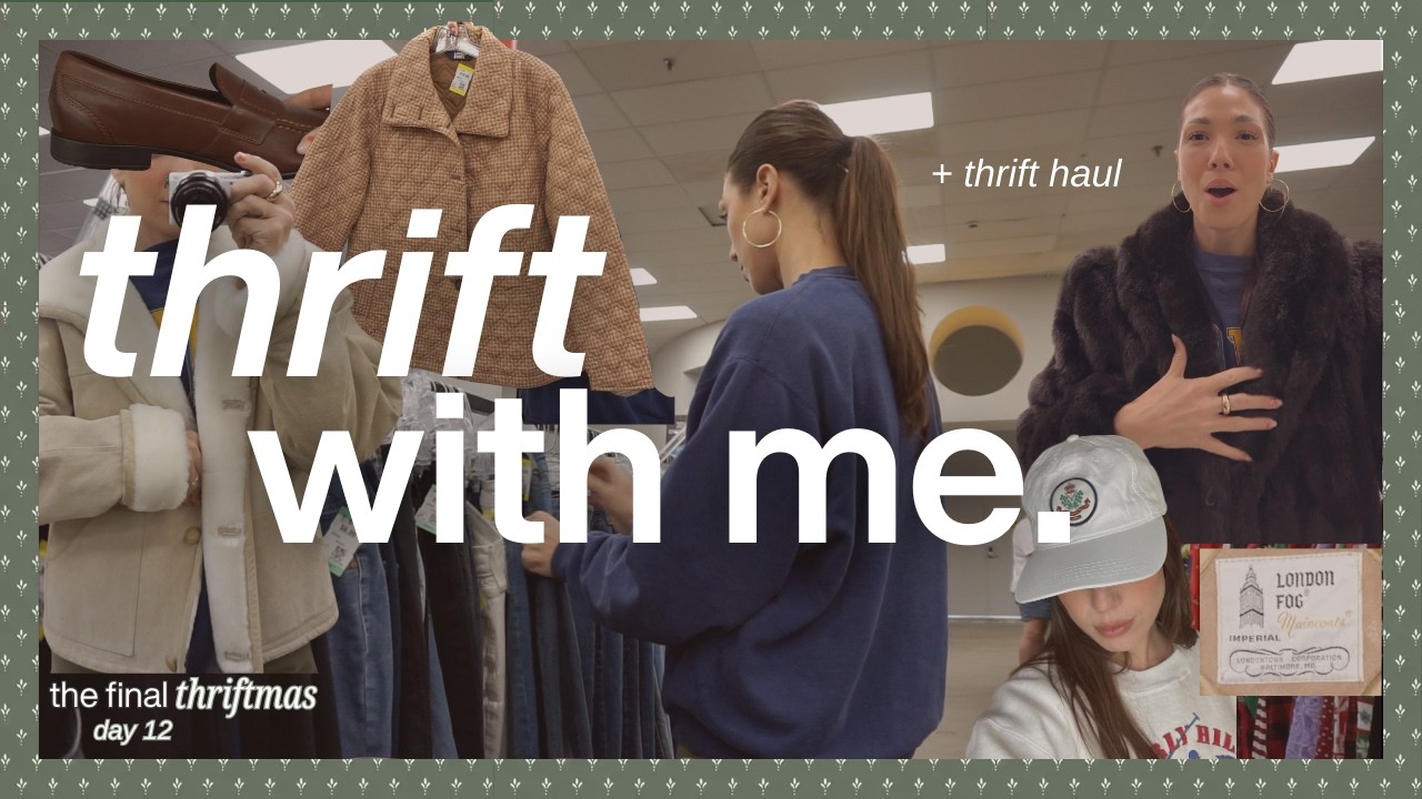 Come thrift with me! the final thriftmas day 12 + haul