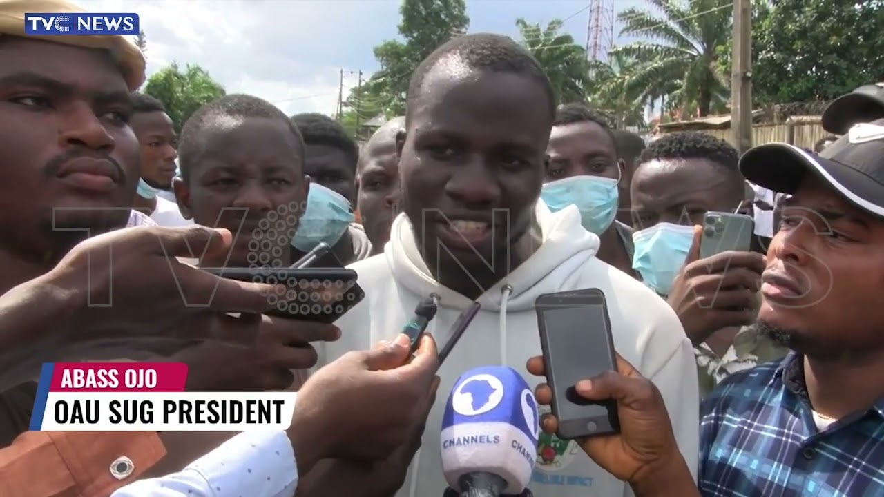 OAU Students Protest Alleged Unlawful Arrest By EFCC, Demand Release Of Colleagues