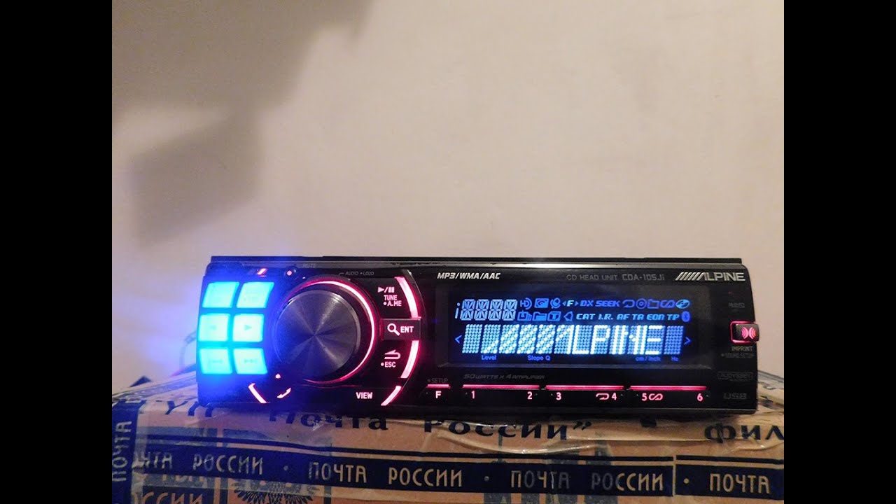 ALPINE CDA 105Ji