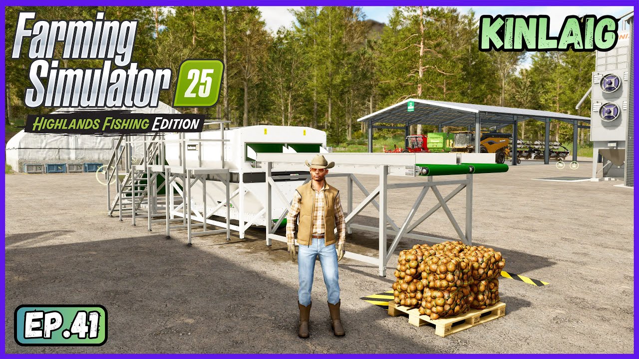 Упаковка лука | Farming Simulator 25: Highlands Fishing Gameplay | Эпизод 41