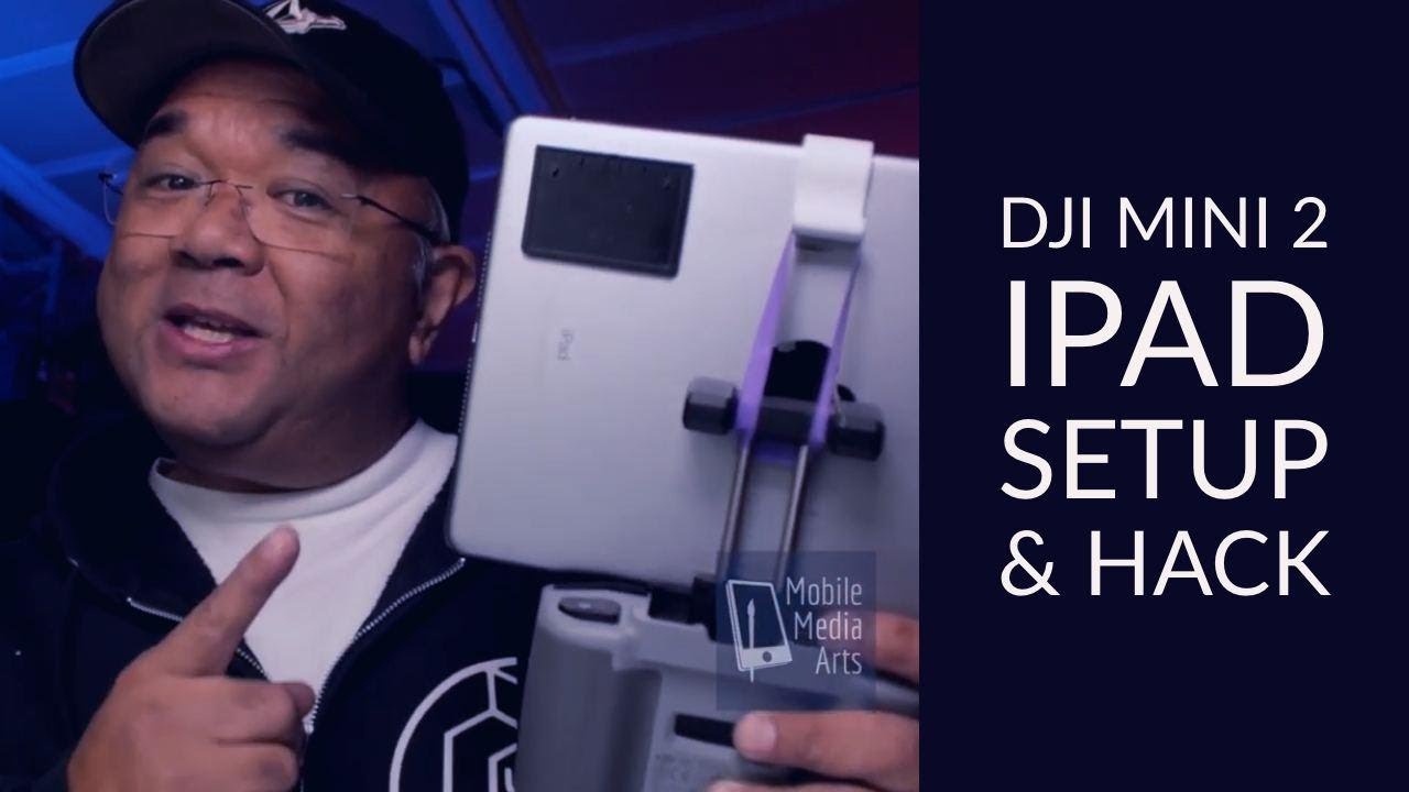 DJI Mavic Mini 2  - Ipad Setup Hack and DIY Bracket