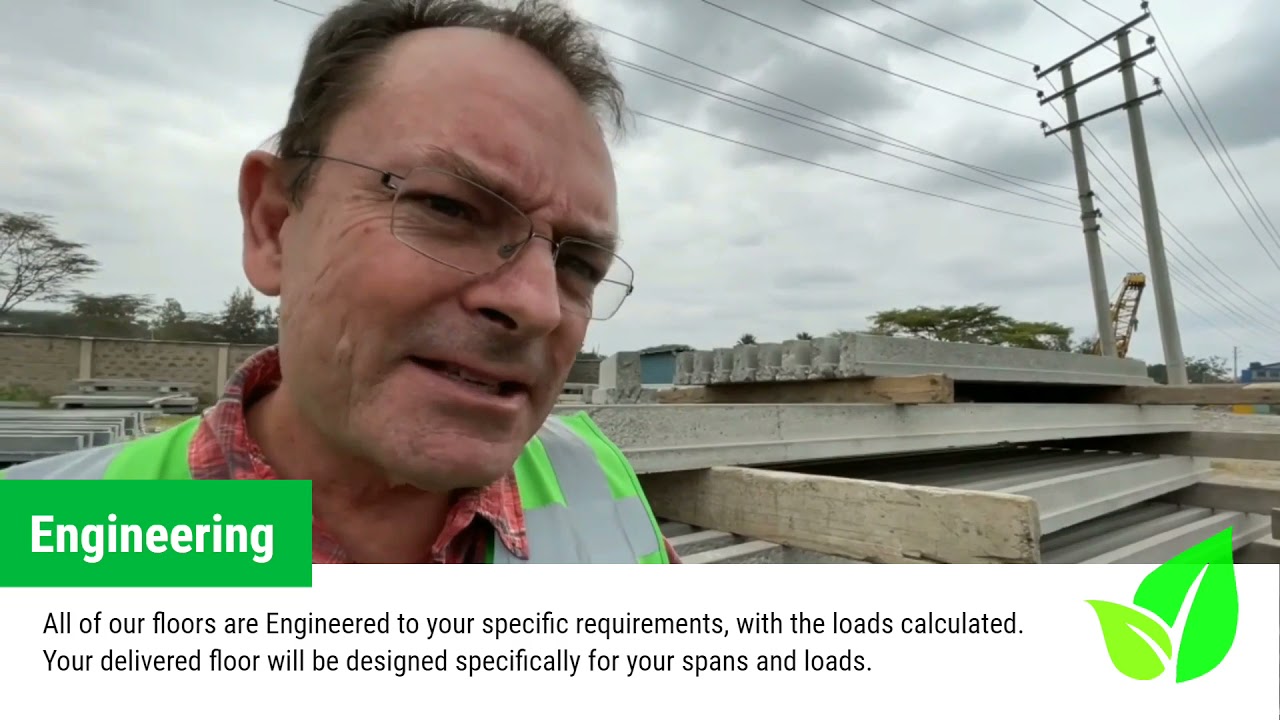 How EcoConcrete's Beam & Block floor is made