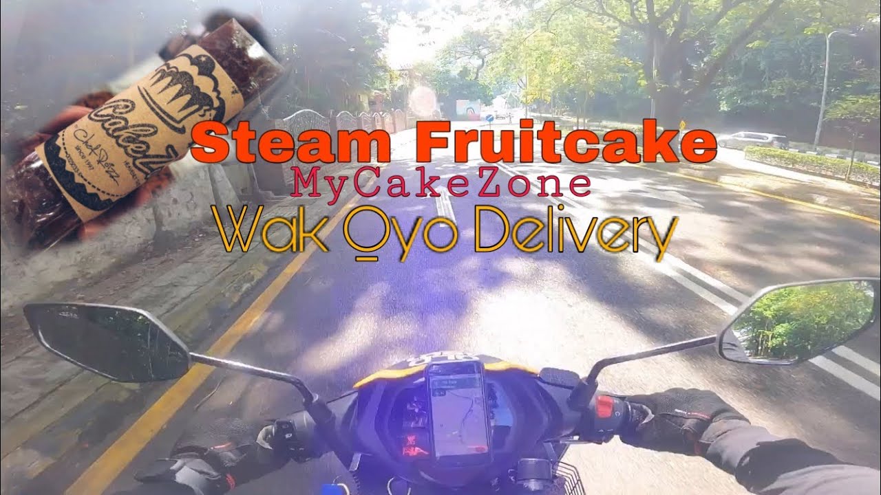 Sehari Menjadi Delivery Boy MyCakeZone sebelom PKPD