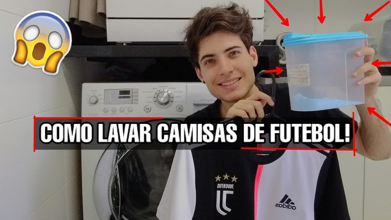 COMO LAVAR CAMISA DE TIME *PARA NÃO SAIR OS ADESIVOS*