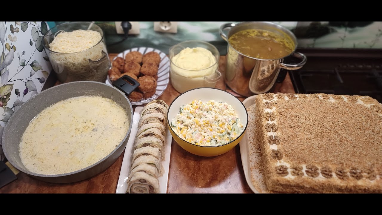 Наготовила !!! Меню на 2 - 3 дня !!! / Delicious menu for 2-3 days!!!