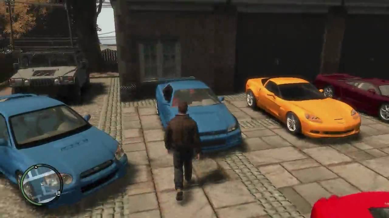 GTA 4 car mods - Dream Garage