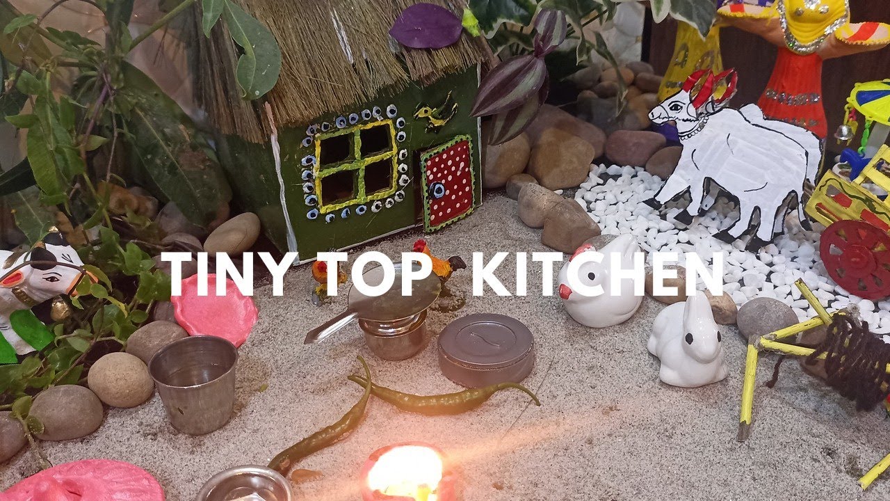 tiny top kitchen me aapka swagat hai aaj maine aalu ki sabji banai