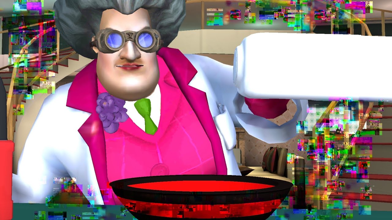 Scary Teacher 3D how to get in the attic failed scary robber home clas scary stranger new update