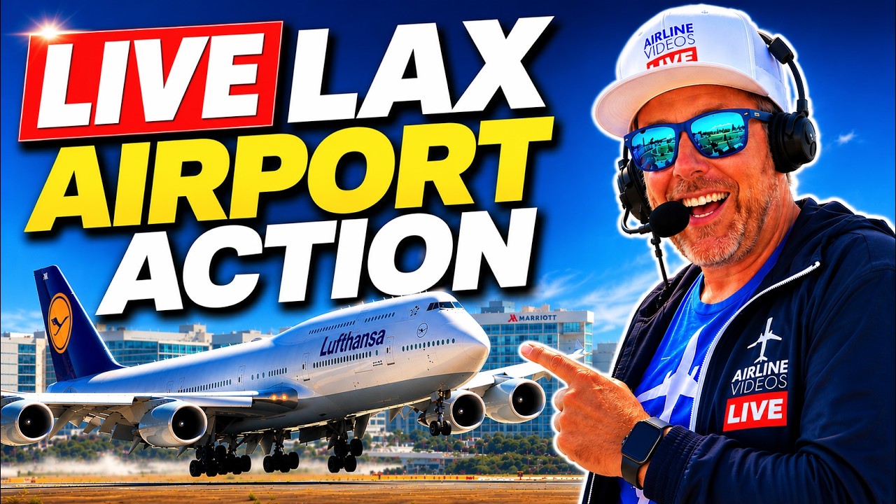 🔴LIVE LOS ANGELES (LAX) AIRPORT ACTION! (June 30th, 2026)