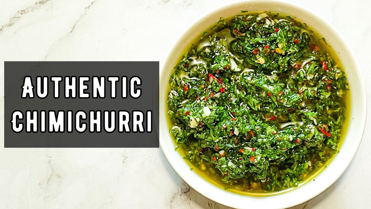 Chimichurri - An Authentic Argentinian & Uruguayan Condiment