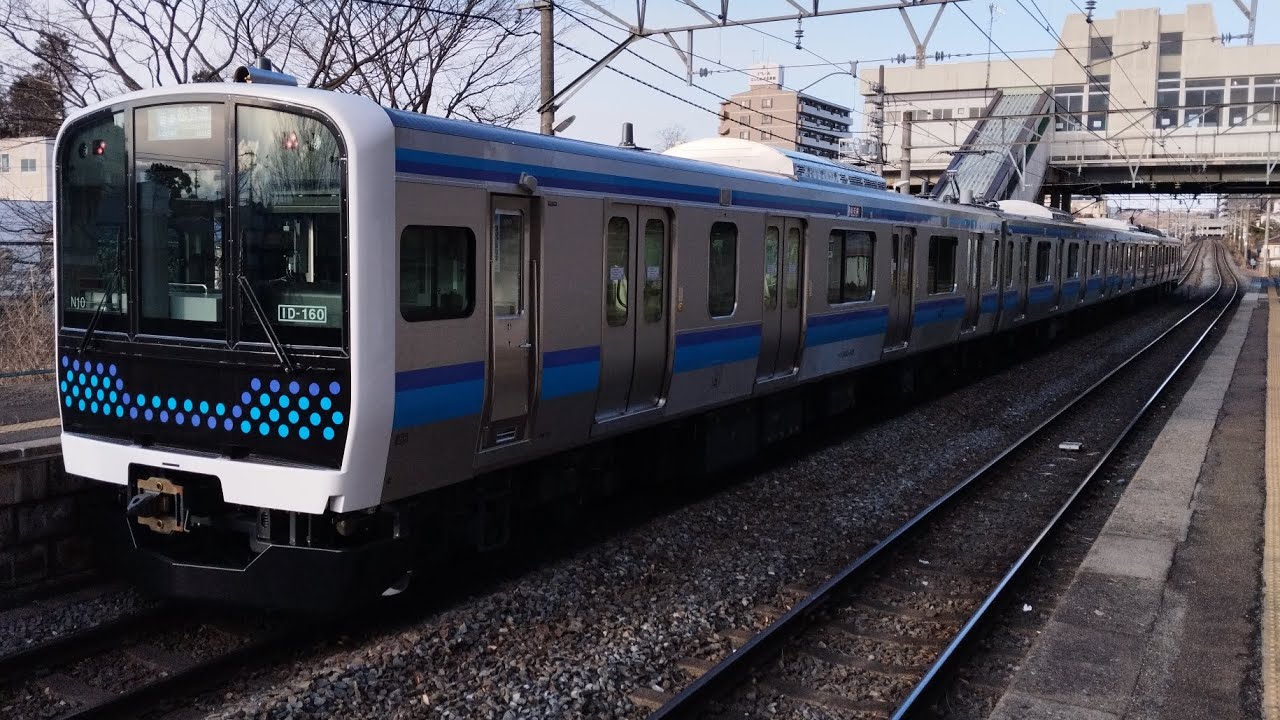 かっこいい✨ 仙石線E131系N10編成 西塩釜駅入線！