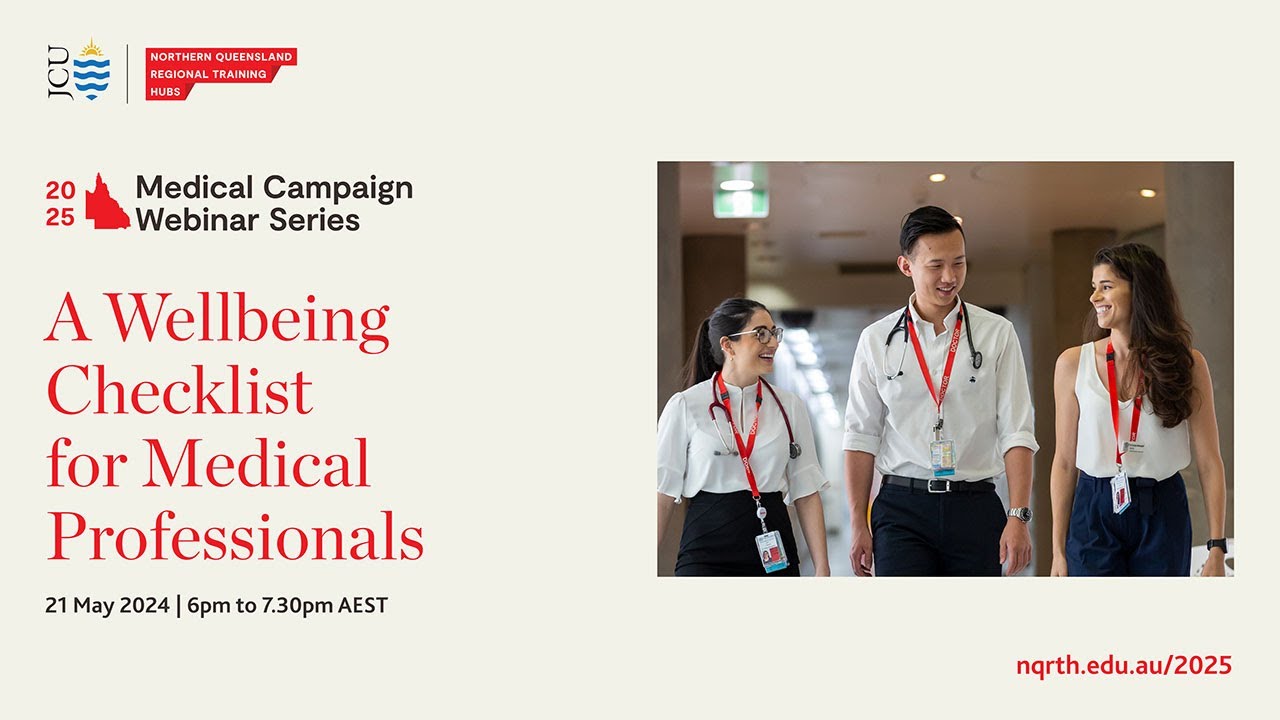 A Wellbeing Checklist for Medical Professionals Webinar