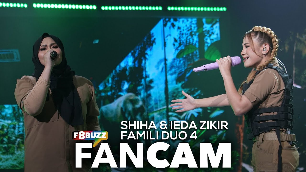 Shiha & Ieda Zikir &bull; KUDAKU LARI & PANTUN JANDA &bull; Famili Duo 4 &bull; F8Buzz FanCam