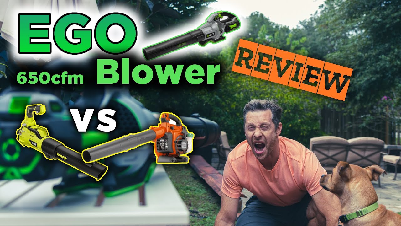 Ego Electric Blower REVIEW 56v 650cfm LB6504 + Why I returned Ryobi 40v 550CFM + BYE BYE Gas blower!