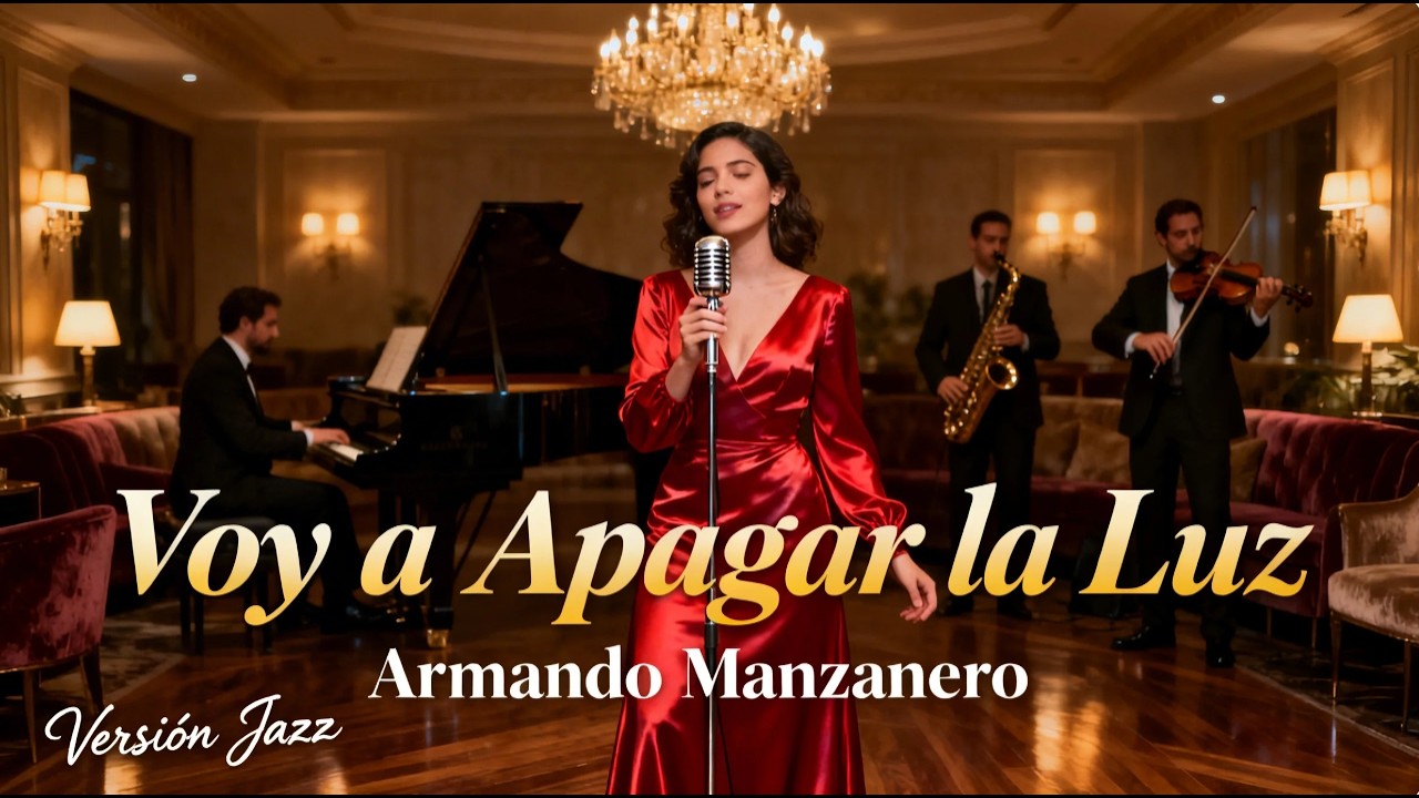Voy a Apagar la Luz – Armando Manzanero | Cover Bolero Jazz | Jazz Latino Romántico y Sofisticado