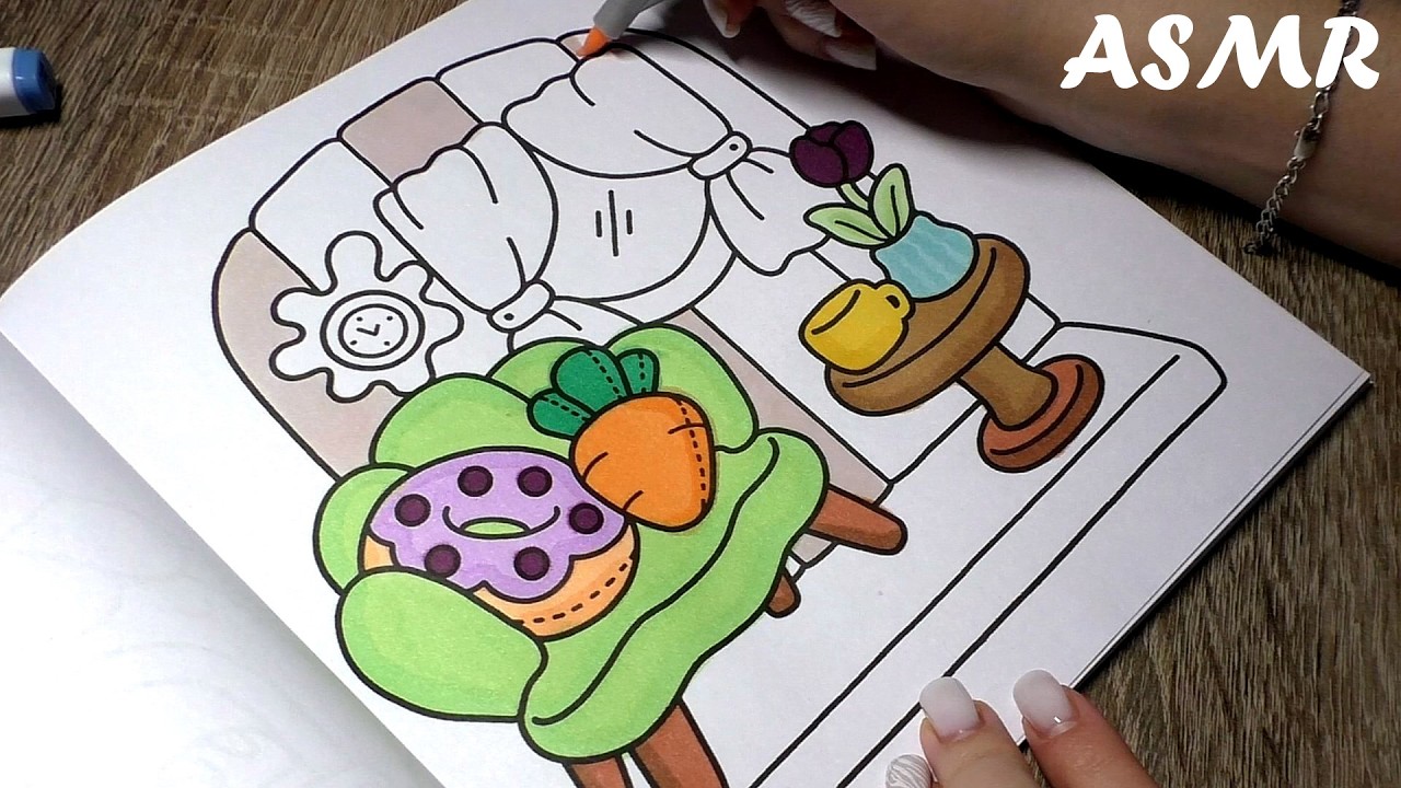 Color With Me | ASMR | Hygge Place vol.3