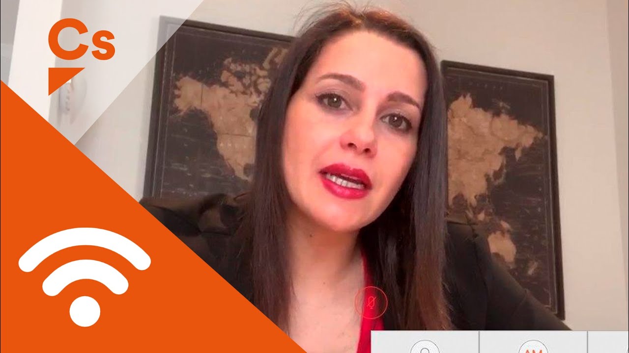 Inés Arrimadas. Domingo 15 de marzo de 2020.
