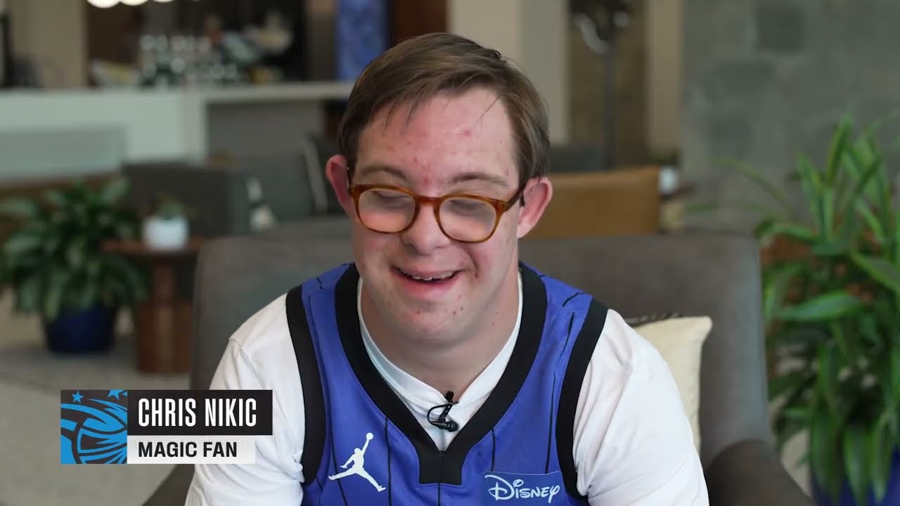 Newest Member of the Magic, Chris Nikic, an Inspiration to Team’s Coaches, Players and Staff 💙