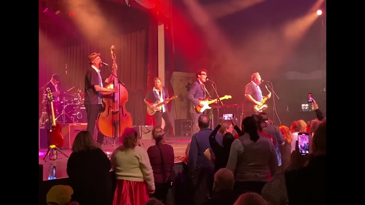 John Mueller sings That’ll Be the Day as Buddy Holly at the Surf Ballroom Winter Dance Party 2/2/26