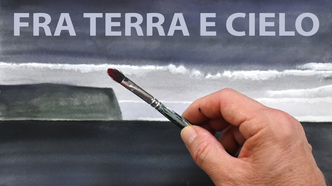 Dipingere il silenzio fra le nuvole e il mare