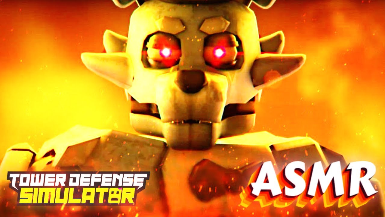 ASMR Tower Defense Simulator Roblox *Mouth Sounds* 🎧🎮🔥