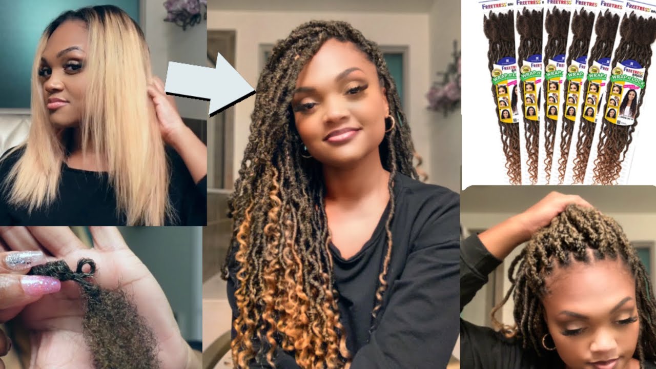 Straight to Loc’d!| Goddess Locs Ft. Freetress Hipsta Wrap N Locks| Braid School Ep. 75