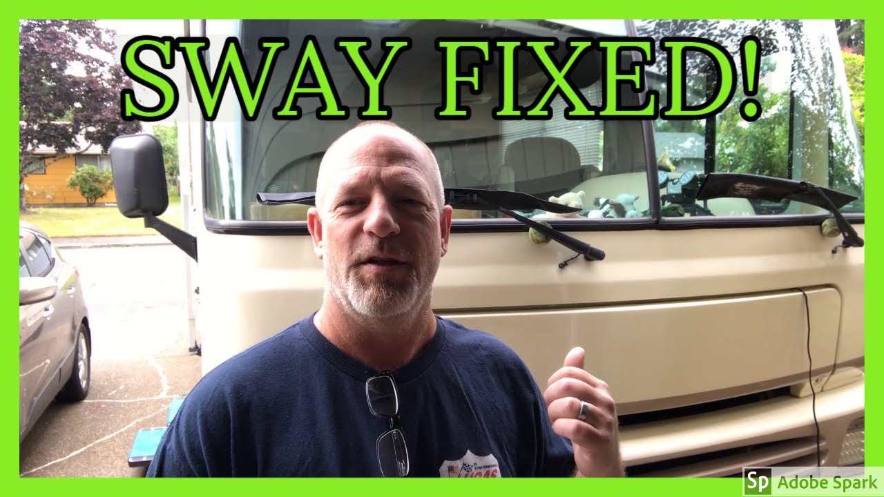 🚌 STOP RV Sway Problems! - How I Stopped Our RV From Swaying!
