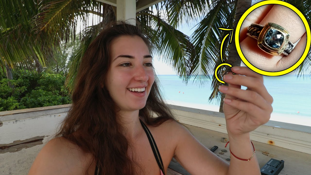 I Found a Beautiful Ring! Underwater Metal Detecting in the Bahamas
