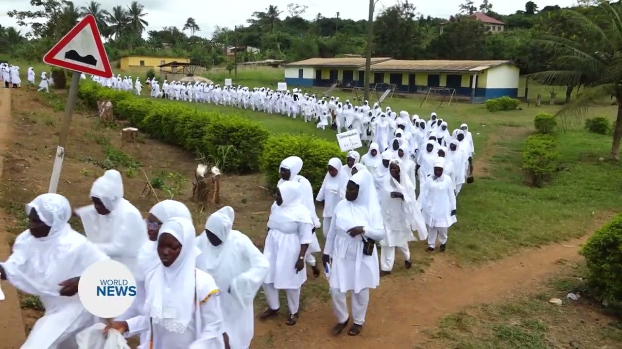 Lajna Imaillah hold National Ijtema in Ghana