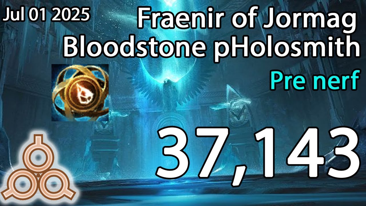 GW2 | Bloodstone Relic Power Holosmith | Fraenir of Jormag | 7/1/2025