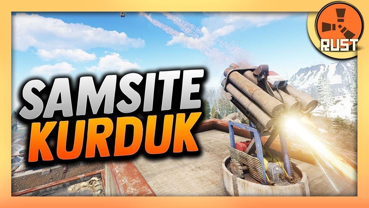 EFSANE SAVUNMA SİSTEMİ KURDUK ! M249 &Ccedil;IKTI ! RUST HAYATTA KALMA B&Ouml;L&Uuml;M 20