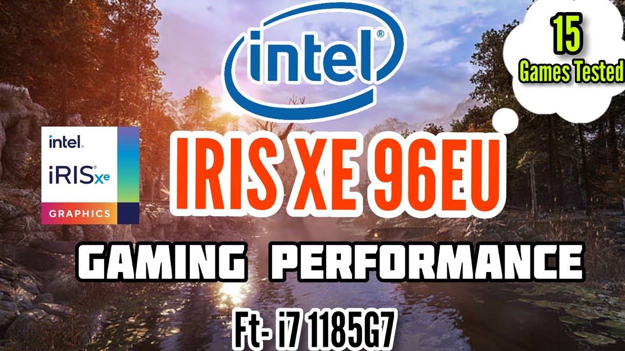 Игровой тест Intel Iris XE Graphics! 2021. ft- i7 1185g7(96EUs)