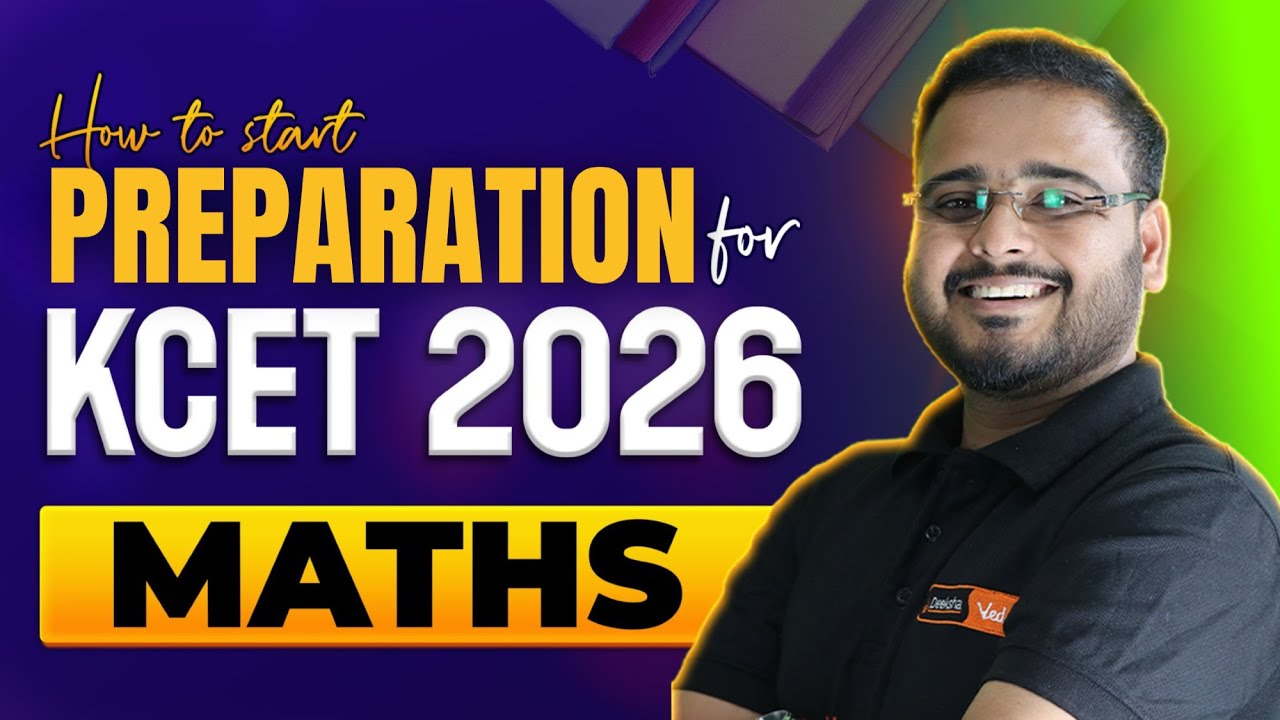 📚 How To Start Preparation for Maths KCET 2026 &ndash; A Complete Guide 🧠✨📈