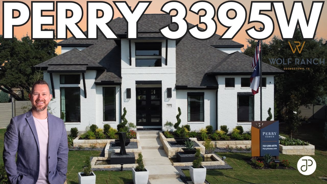Exclusive Tour: Perry Homes 3395W in Wolf Ranch