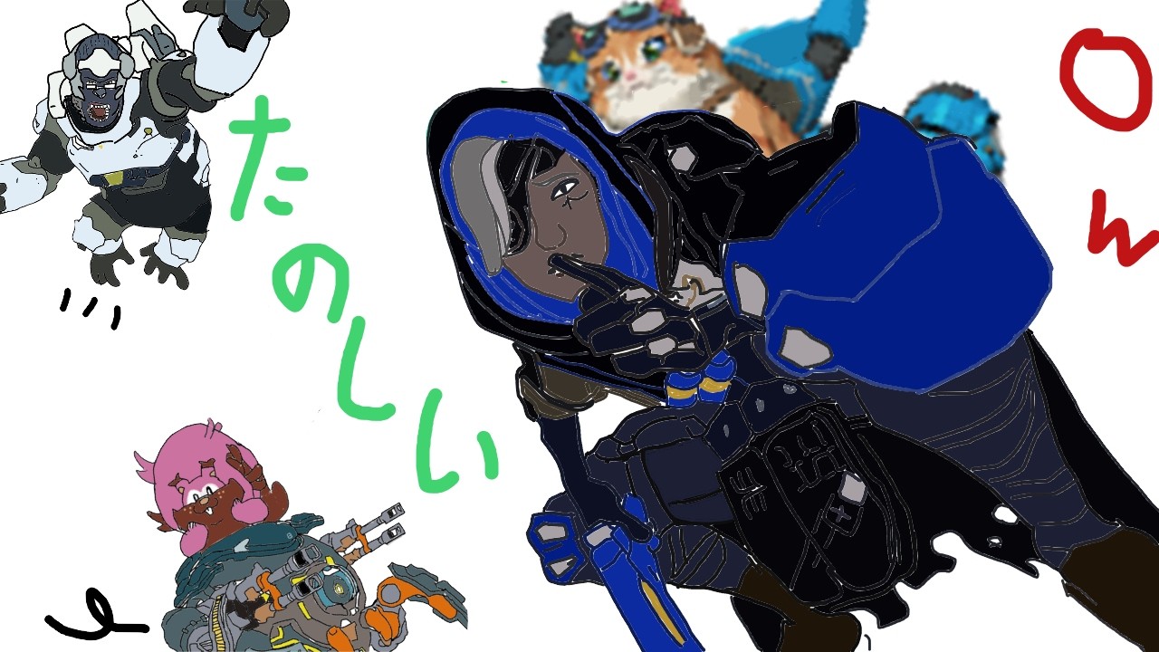 【overwatch/PC】ダイヤ以下程度で2桁デスしない人かモチベある人の参加型　そうじゃない人はコーチング　タンクかdps@1ランクに必要です【Vtuber/YTTTV同時】