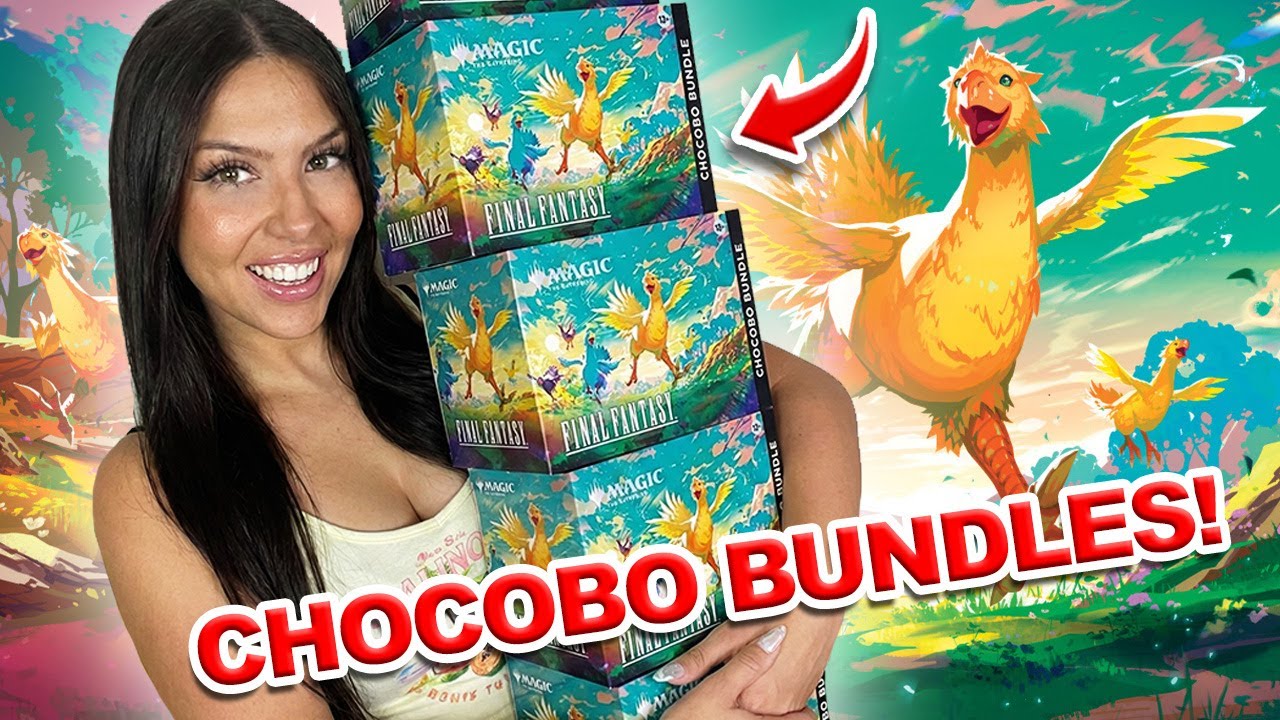 Я открыл НОВЫЕ наборы Чокобо! MTG x FF