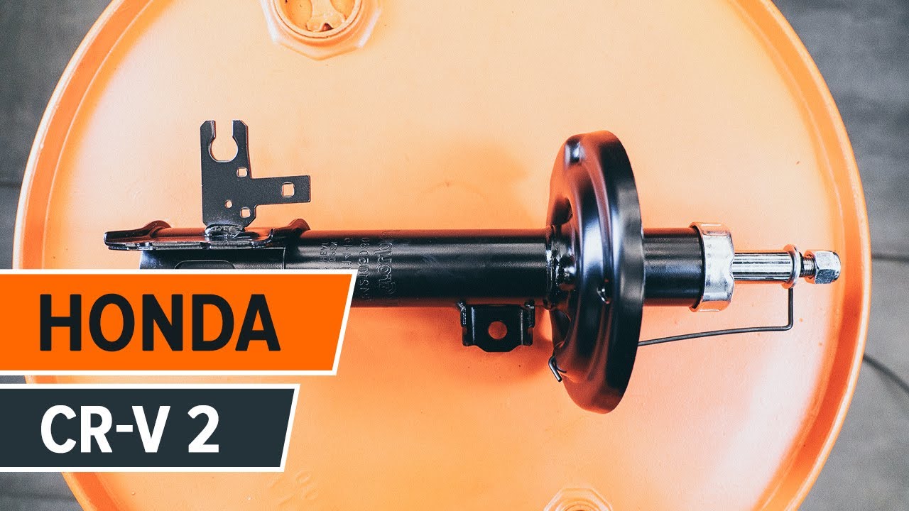 How to change rear shock absorbers on HONDA CR-V 1 TUTORIAL | AUTODOC
