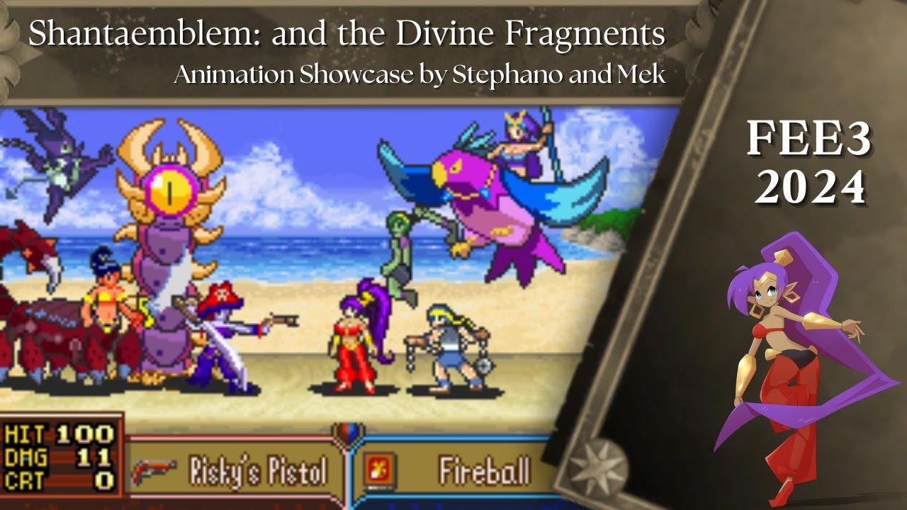 FEE3 2024: Shantaemblem: and the Divine Fragments - Animation Showcase by Stephano and Mek