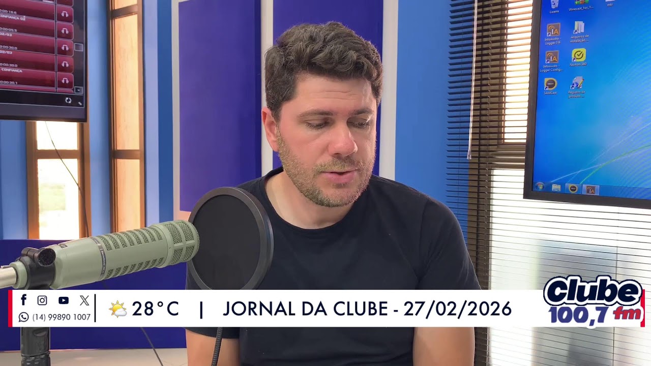 Jornal da Clube - 27/02/2026 - Edição do Almoço